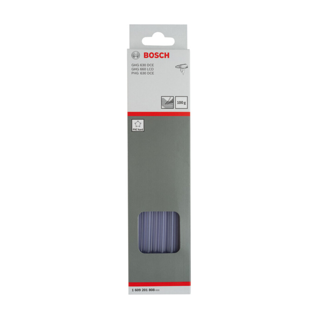 Fil à souder plastique Bosch 225 mm 4 mm PVC rigide 4 mm
