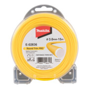 Fil de coupe rond Makita E-02836, 3,0mmx15m