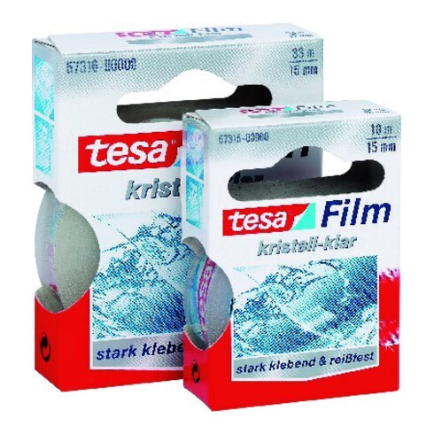 Filamentband 57315 Länge 10m Breite 15mm farblos PP-Folie tesa