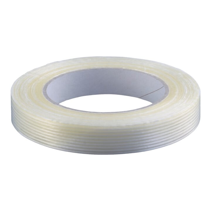 Filamentband farblos L.50m B.25mm Rl.