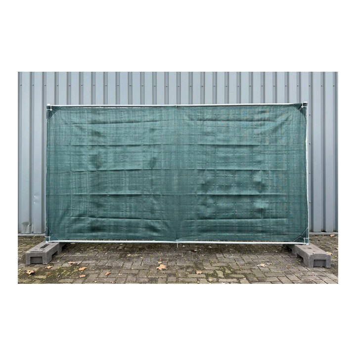 Filet de clôture de chantier, vert 1,80 m x 3,45 m