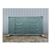 Filet de clôture de chantier, vert 1,80 m x 3,45 m-4