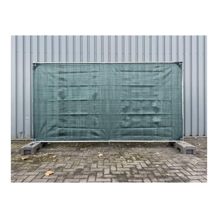 Filet de clôture de chantier, vert 1,80 m x 3,45 m