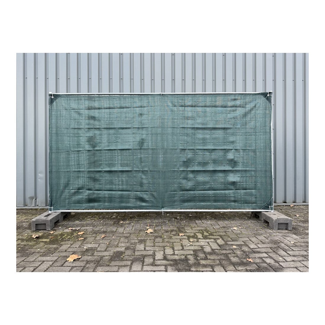 Filet de clôture de chantier, vert 1,80 m x 3,45 m