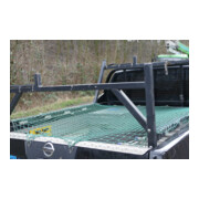 Filet de container L4×I3,0 m, ép.3 mm polypropylène, vert, maille 45 mm-5