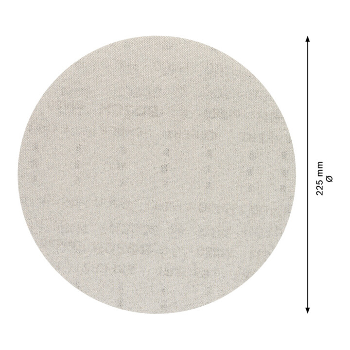 Filet de ponçage Bosch Expert M480 pour ponceuse de cloisons sèches, 225 mm, G 100