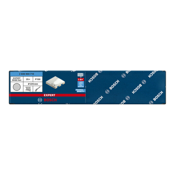 Filet de ponçage Bosch Expert M480 pour ponceuse de cloisons sèches, 225 mm, G 150