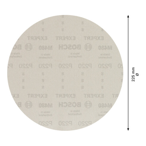 Filet de ponçage pour ponceuse de cloisons sèches Bosch EXPERT M480