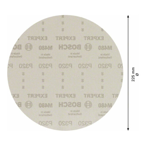 Filet de ponçage pour ponceuse de cloisons sèches Bosch EXPERT M480