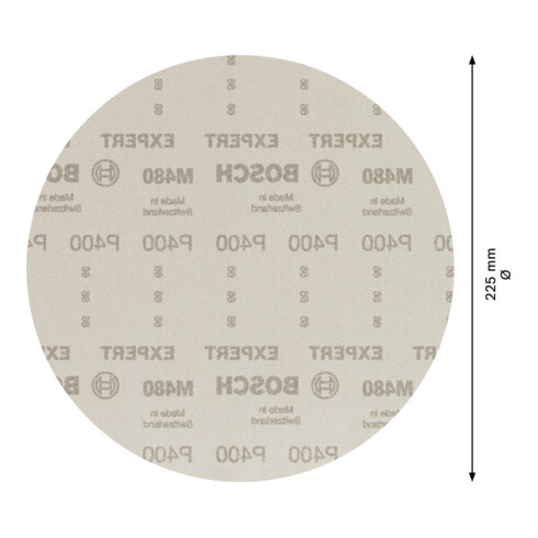 Filet de ponçage pour ponceuse de cloisons sèches Bosch EXPERT M480