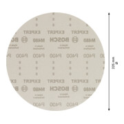 Filet de ponçage pour ponceuse de cloisons sèches Bosch EXPERT M480-4