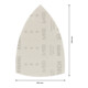 Filet de ponçage Bosch Expert M480 pour ponceuse delta, 100 x 150 mm, G 400-4