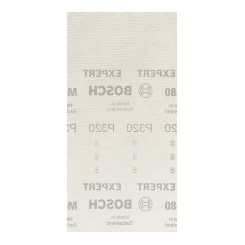 Filet de ponçage Bosch Expert M480 pour ponceuse orbitale, 115 x 230 mm, G 320