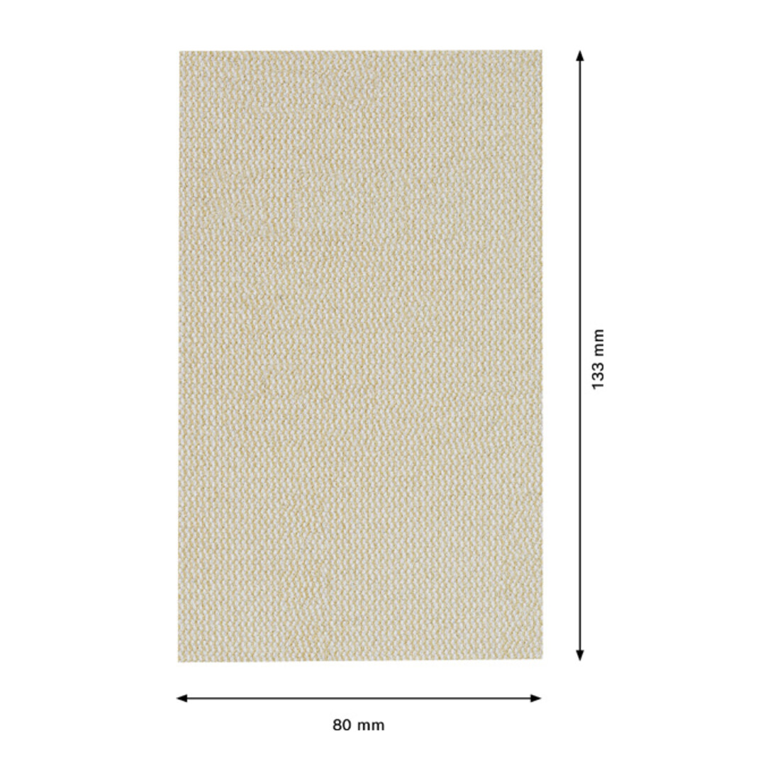 Filet de ponçage Bosch Expert M480 pour ponceuse orbitale, 80 x 133 mm, G 150