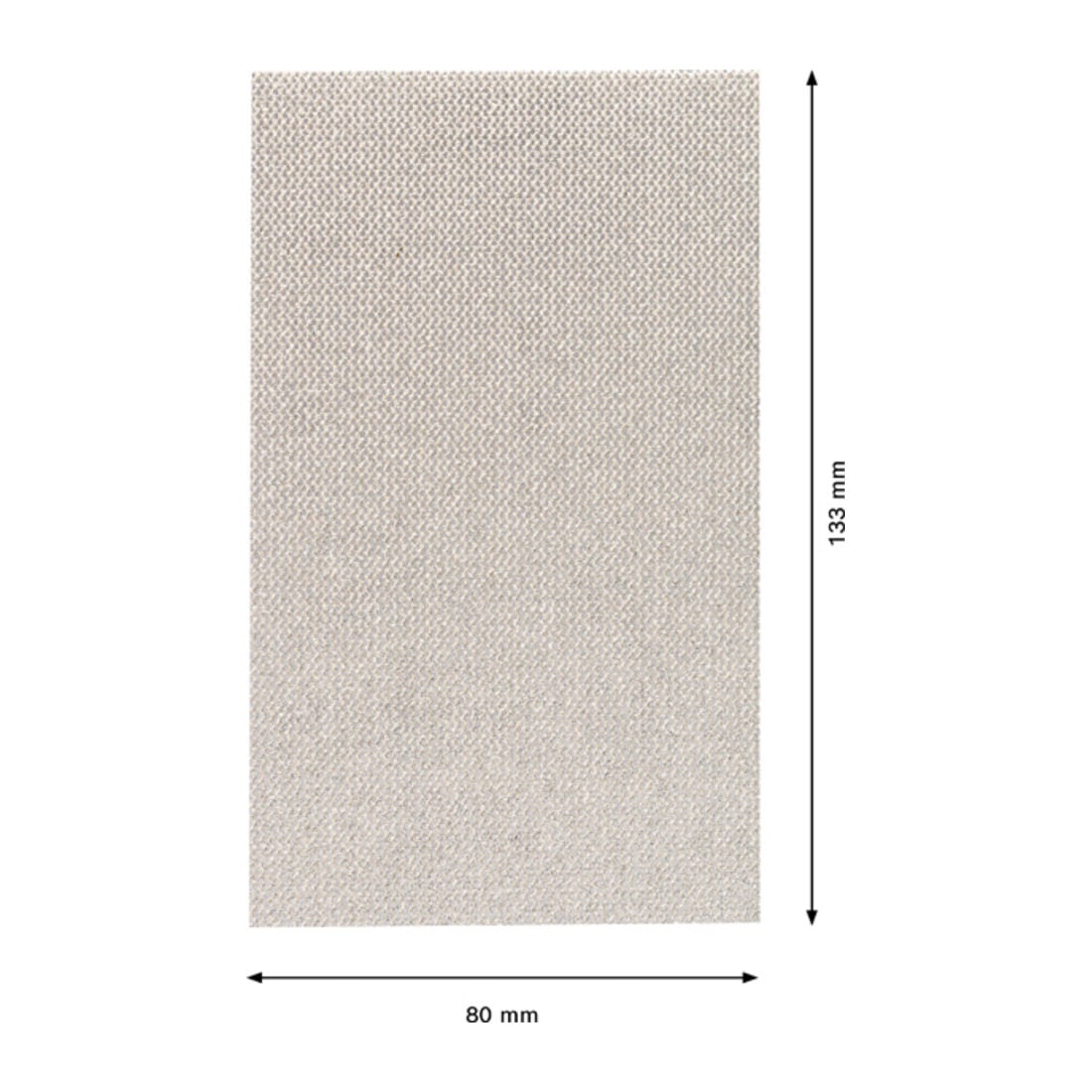 Filet de ponçage Bosch Expert M480 pour ponceuse orbitale, 80 x 133 mm, G 80