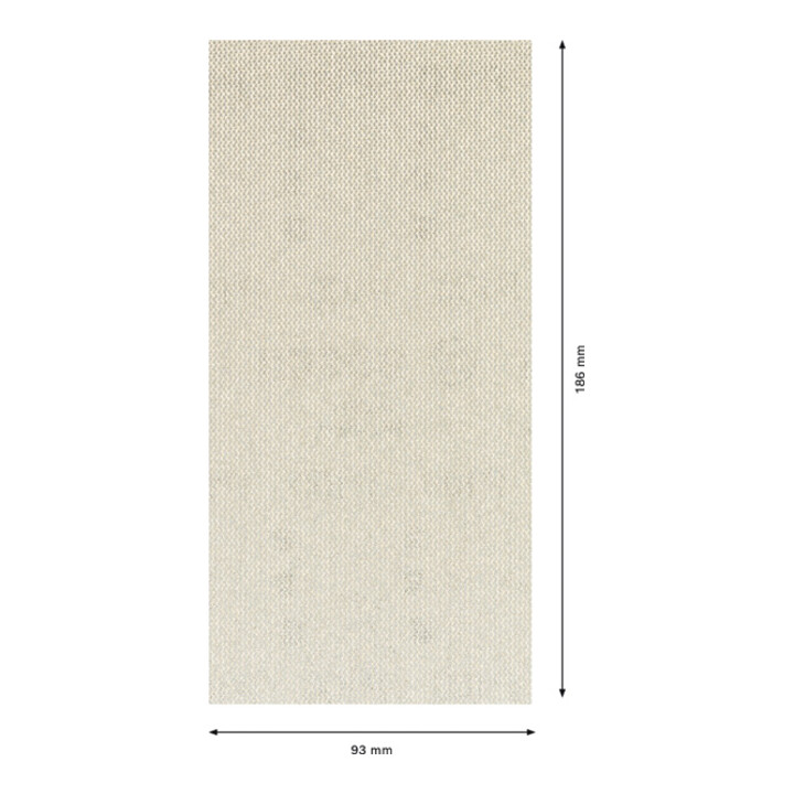 Filet de ponçage Bosch Expert M480 pour ponceuse orbitale, 93 x 186 mm, G 100