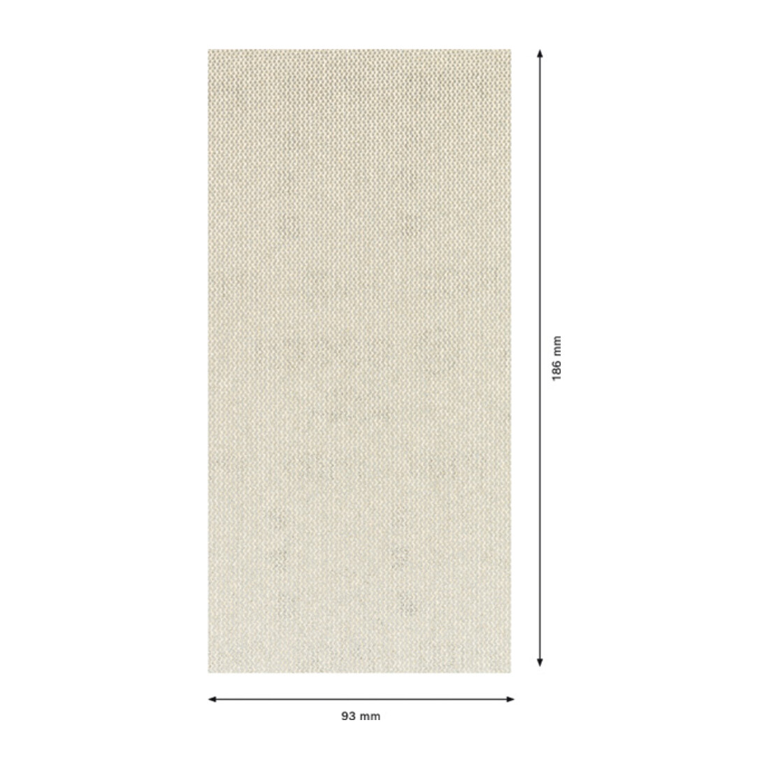Filet de ponçage Bosch Expert M480 pour ponceuse orbitale, 93 x 186 mm, G 100