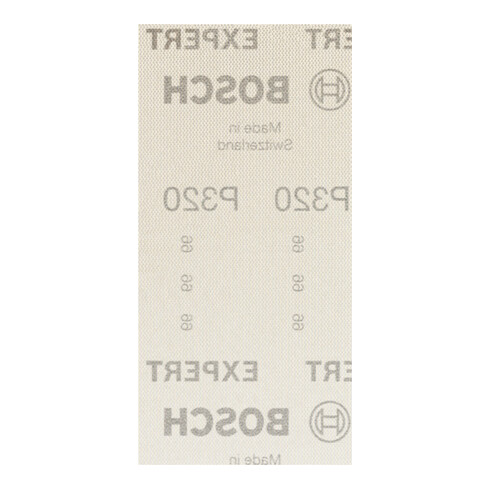 Filet de ponçage Bosch Expert M480 pour ponceuse orbitale, 93 x 186 mm, G 320