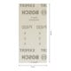 Filet de ponçage Bosch Expert M480 pour ponceuse orbitale, 93 x 186 mm, G 400