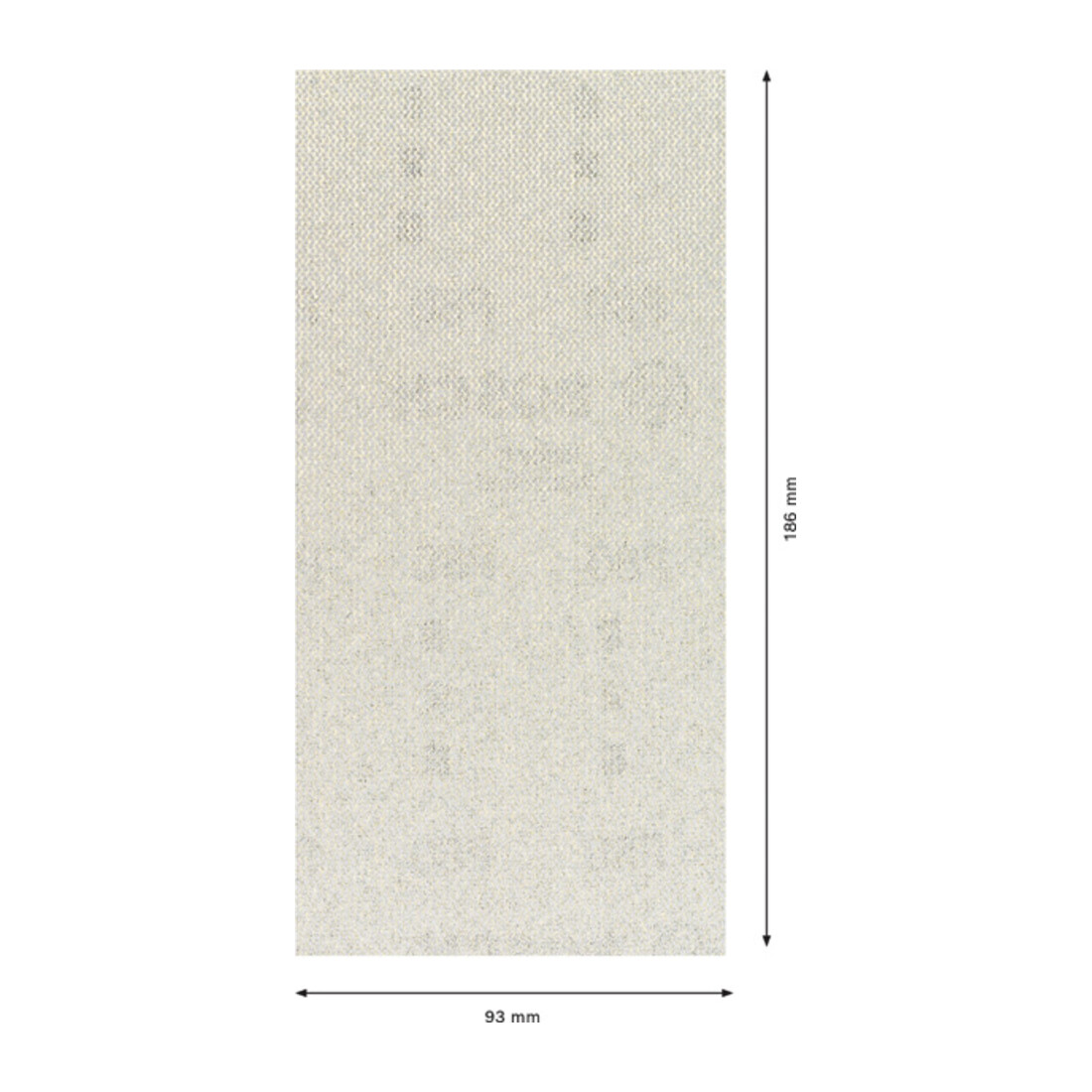 Filet de ponçage Bosch Expert M480 pour ponceuse orbitale, 93 x 186 mm, G 80