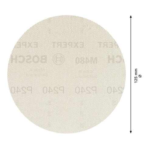 Filet de ponçage Bosch Expert M480 pour ponceuse orbitale aléatoire