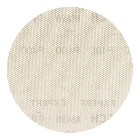Filet de ponçage Bosch Expert M480 pour ponceuse orbitale aléatoire, 125 mm, G 400