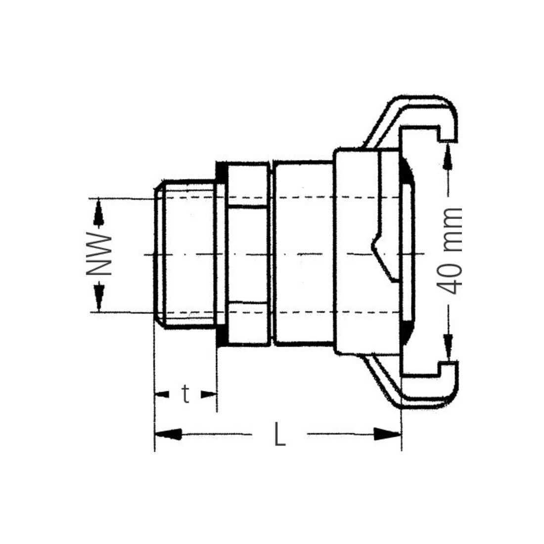 Filet rapporté pivotant GEKA plus 2000 laiton filetage ext. G 1/2 po. SB KARASTO