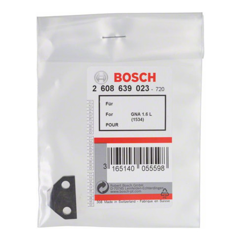 Filière Bosch pour tôles ondulées et presque toutes les tôles trapézoïdales jusqu'à 1,2 mm GNA 1,6 L