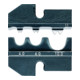 KNIPEX Matrice di crimpaggio per capicorda non isolati a compressione, testa e connettori AWG 7/10/11 capacità 4/6/10mm²-1