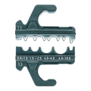 KNIPEX Matrice di crimpaggio per capicorda non isolati a compressione, tubolari e terminali a norma secondo DIN 46234 e DIN 46235