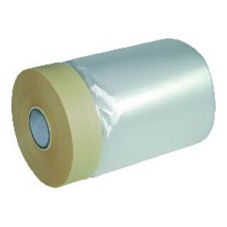 Film de protection pour peintre 550 mm x 33 m avec bord adhésif