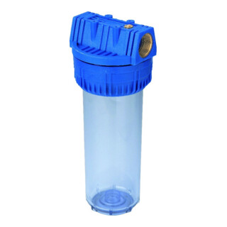 Filtre 1 1/2" long pour surpresseurs, sans cartouche pour filtre metabo
