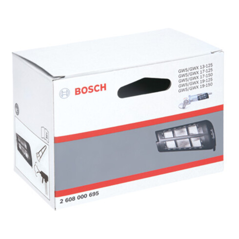 Filtre à poussière Bosch pour petites meuleuses d'angle