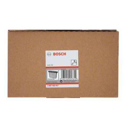 Bosch Filtro plissettato in poliestere quadrato 8600cm², 257x69x187mm