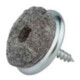 Filzpatin avec vis gris 20 mm-1
