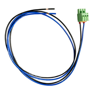 Finder Anschlussleitung Spannungsversorgung 07P.000.08 800mm 2 x 1mm² schwarz blau Steckertyp BF05