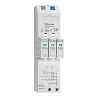 Finder Conducteur combiné 7P.04.8.255.Z007