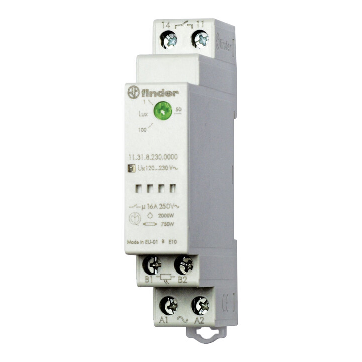Finder Dämmerungsschalter 1-100Lux 16A 230VAC 11.31.8.230.0000