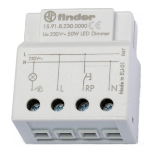 Finder Dimmer elektronisch 230VAC max.50W LED 15.91.8.230.0000