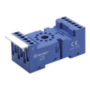 Finder Douille à vis bleue avec fixation à clip 90.03-1