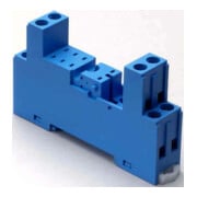 Finder Douille à vis bleue avec fixation à clip 95.85.3-1