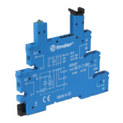 Finder Douille à vis bleue pour 34.51, 5/12/24VDC 93.01.7.024-1