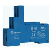 Finder Douille à vis bleue pour rel.40.31,41.31 95.03-1