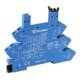 Finder Douille avec borne à ressort 12VDC bleu 93.51.7.024