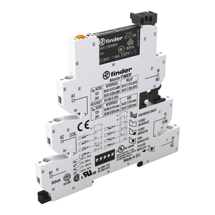 Finder EMR-Koppelrelais MasterTIMER 39.81.0.024.0060