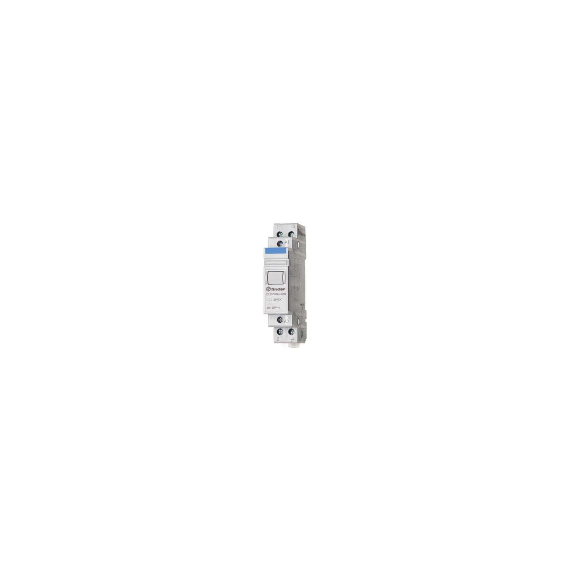 Finder Installationsrelais 1S/1Ö 20A 24VDC 22.23.9.024.4000