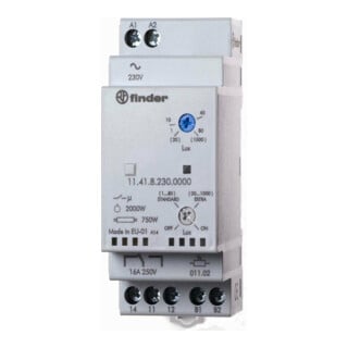 Finder Interrupteur crépusculaire 1000Lux 16A 230VAC 11.41.8.230.0000