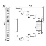 Finder Koppelrelais 6,2mm 1W 24VAC/DC 38.51.7.024.5050-5