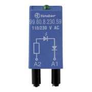 Finder LED gn + Diode 6.. 24VDC f.Fas. 94.82/83/84 99.80.9.024.99