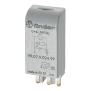 Finder LED gn + Diode 6.. 24VDC f.Fas. 95.03/05 99.02.9.024.99-3